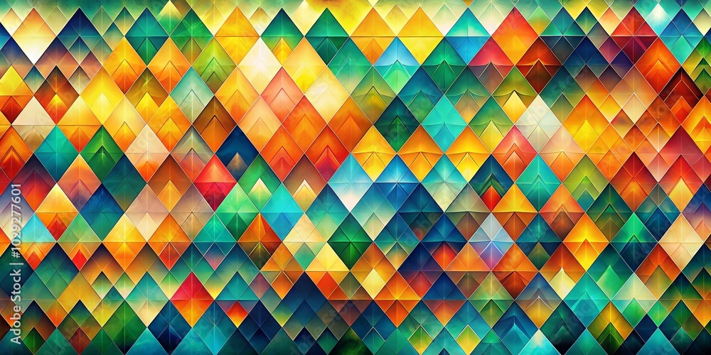 Poster unique triangle lines create dynamic patterns in creative landscape photography, enhancing visual in
