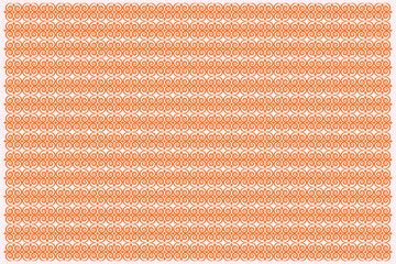 A seamless pattern of red twirling lines creates a dynamic and visually engaging design. The intertwining swirls and curves flow smoothly across the canvas, forming an elegant and continuous motif. 