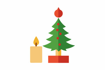 christmas tree with gifts