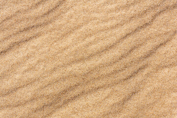 background - surface of the sand with wind ripples