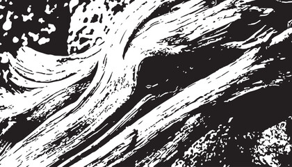 Black and white rough grunge background