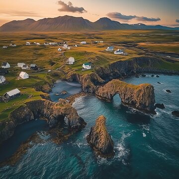Stapi is a village between Hellnar and Breidavik.