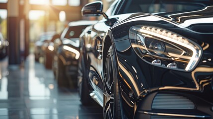 Luxury Car Dealership Website Interface for Seamless Online Booking and Financing