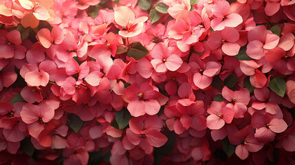 Fototapeta premium Close-up of beautiful pink flowers, representing the beauty of nature and tranquility.