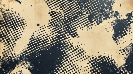 Vintage halftone grunge paper texture background