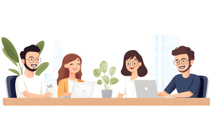 Fototapeta premium Creating a supportive workplace culture for mental health days