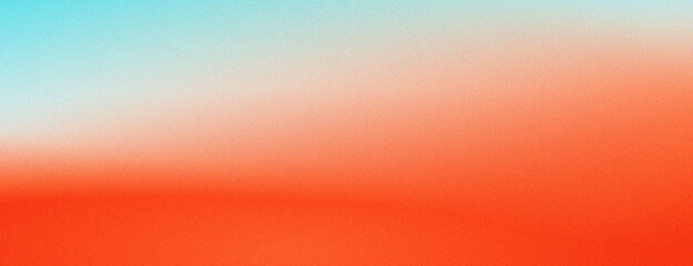 Grainy gradient background red white blue retro noise texture summer banner poster backdrop design, colorful gradient noise grain background texture, copy space