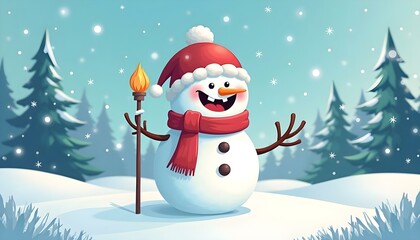 Obraz premium Christmass cartoon design