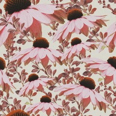 Dynamic Floral Pattern Designs for Print and Digital