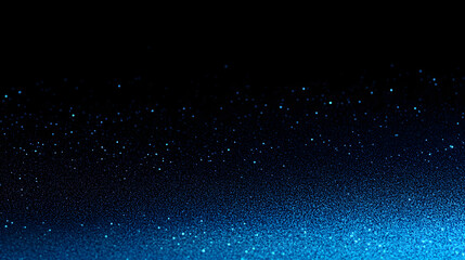Obraz premium Grainy blue black background, abstract glowing gradient shape, noise texture dark poster banner header backdrop, copy space