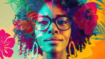 Colorful Campaign for Women's Empowerment: Vibrant Design for Social Media Engagement