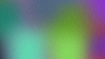 Futuristic Grainy Gradient Background - Poster with Unique Grainy Texture
