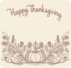 thanksgiving floral border, fall floral border art, pumpkin, border, leaves, leaves border, floral and leaves, pumpkin border, open space, line drawing, flowers and leaves, pumpkins, fall, autumn 