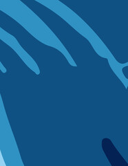 abstract background with untidy waves Illustration