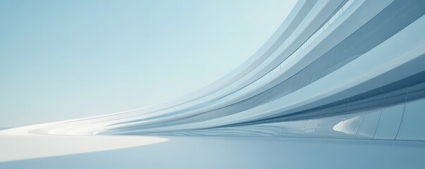 Blue smooth waves design with modern dynamic lines