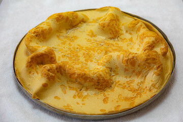 The famous roller coaster biscuit, made with tapioca flour and baked in the oven