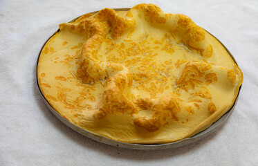 The famous roller coaster biscuit, made with tapioca flour and baked in the oven