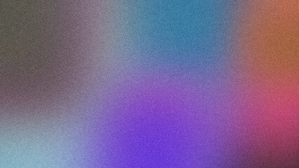 Colorful Gradient and Grainy Noise for Futuristic Poster Designs