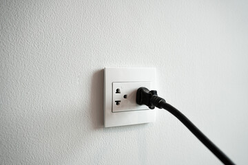 plugged into an outlet