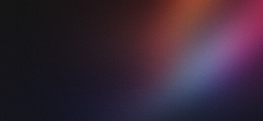 Obraz premium Abstract background with grainy gradient fading from dark to light