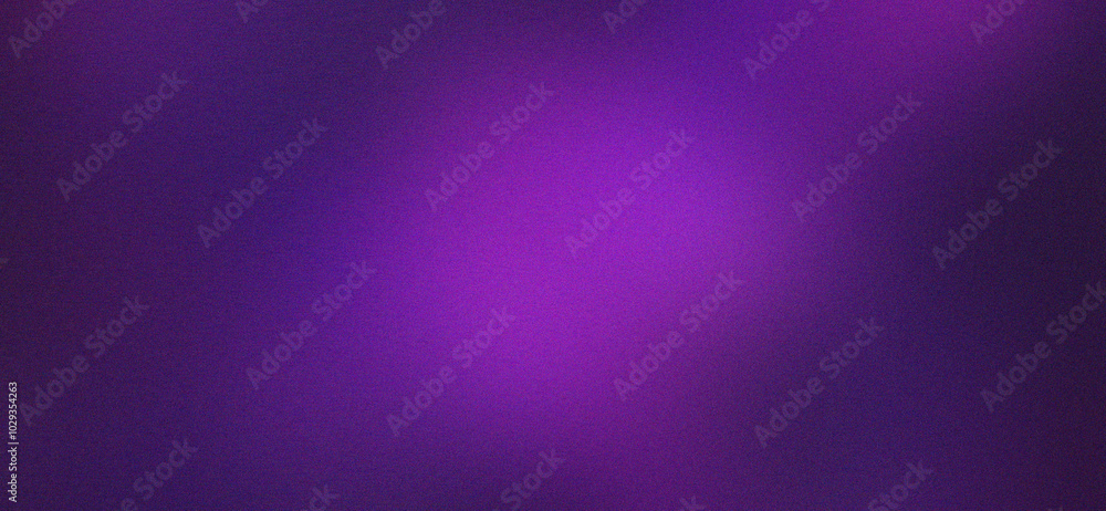 Poster purple gradient background fading to dark with grainy texture