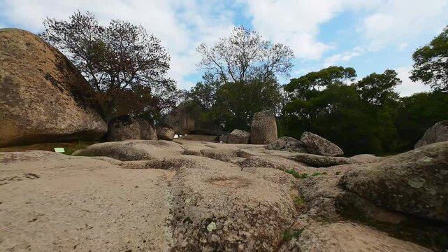 Beglik Tash - a prehistoric rock sanctuary situated on the Black Sea coast of Bulgaria, near town of Primorsko.