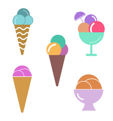 ice cream vectors