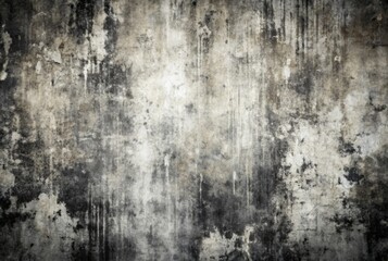 Fototapeta premium Abstract grunge black and white distressed texture background