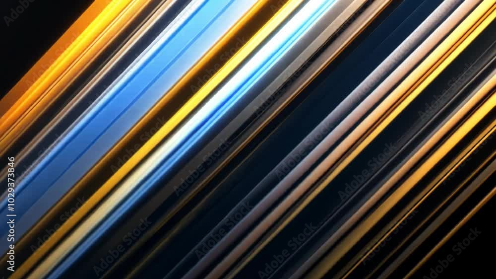 Aufkleber diagonal lines of gold, blue, and gray create a dynamic abstract background