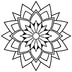 Adobe Illustrator Artwork Mandala design 