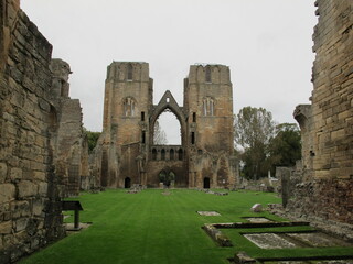 Voyage en Ecosse, Cath&eacute;drale d'Elgin