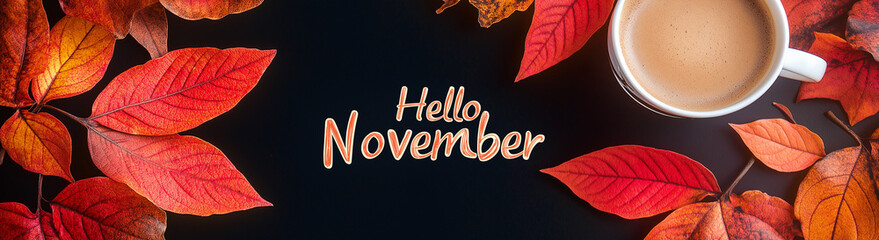Obraz premium “Hello, November