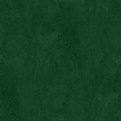 Dark green watercolor paper texture. Seamless background. 