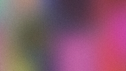Colorful Gradient and Grainy Noise for Futuristic Poster Designs