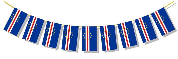 flag of cape verde, bunting flag of cape verde, flag of cape verde, cape verde, country of cape verde, country flag, flag, country, bunting flag of cape verde isolated on white, bunting, png, sticker