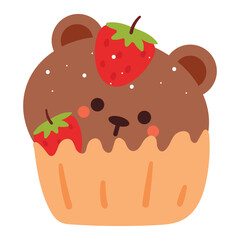 Cute cartoon vector illustration