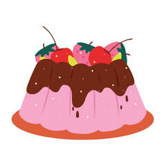 Cute cartoon vector illustration