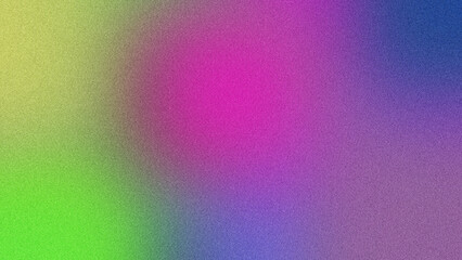 Colorful Gradient and Grainy Noise for Futuristic Poster Designs