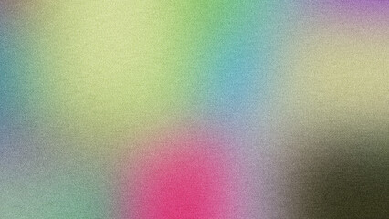 Colorful Gradient Background with Grainy Noise Texture. Modern and Futuristic Design with Smooth Fluid Shapes, Ideal for Posters with a Unique Visual Appeal.