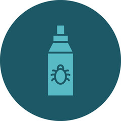 Bug Repellent Icon Design