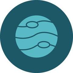 Obraz premium Jupiter Icon Design