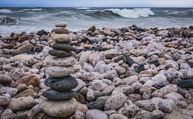 rocks on the beach