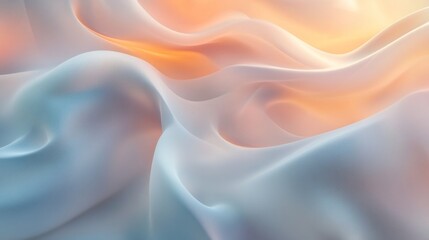 Obraz premium Abstract Grainy Gradient Background with Soft Flowing Curves. Fluid Background Texture