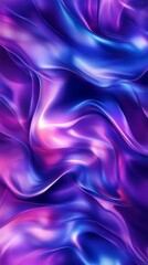 Obraz premium Purple and blue gradient trendy blur background , chroma grainy noise gradient, colourful background, liquid chameleon effect, y2k style, light glow noise gradient banner