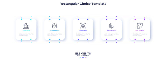 Modern Vector Infographic Banner