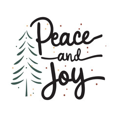 Christmas SVG PNG, Hand Drawn Christmas, Christmas Illustration, Christmas T-shirt, Christmas Quote Design