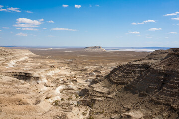 Beautiful Mangystau landscape, Ustyurt natural reserve, Kazakhstan