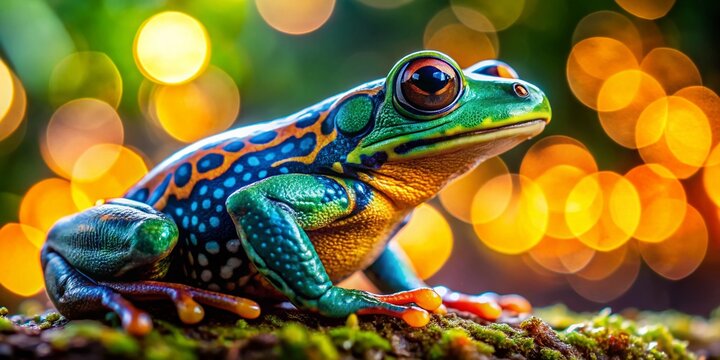 Macro Photography of Kambo Frog Poison in Nature's Detail