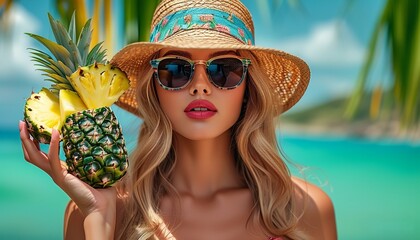 portrait of a woman in a hat