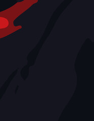 abstract background poster with untidy waves Illustration